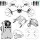 thumbnail image 1 of Paquete de accesorios para DJI Mini 4 Pro Drone Craznick Mini 4 Pro, 1 of 7