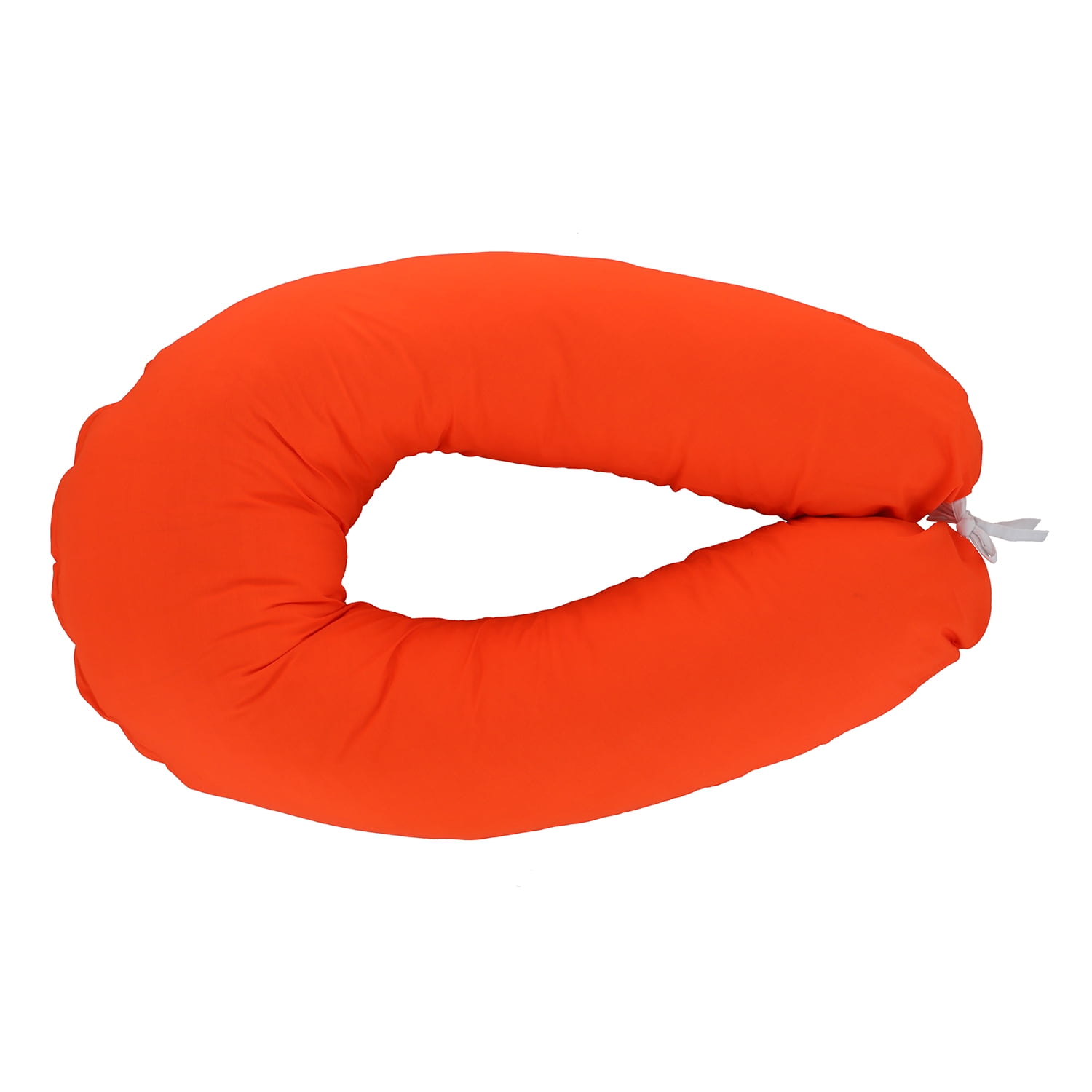 Sueño Blanco - Funda Para Cojin Maternal Color Naranjo