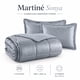 thumbnail image 3 of CUBRECAMA MARTINÉ MICROFIBRA EMBOSSED SONYA CON SHERPA 2 PLAZAS GRIS – 230 X 250 CM, 3 of 3