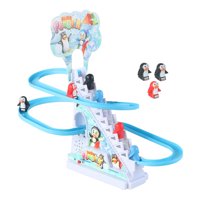 Bothyi - Pingüino Eléctrico Para Subir Escaleras, Juguetes Con Luces, Diversión Para Niños Pequeños 9 Pingüino