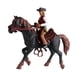 thumbnail image 3 of Colección De Juego De Estatuilla De Caballo De Simulación Para Decoración De Diseño De Escena DIY Negro Y Marrón, 3 of 5