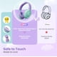 thumbnail image 3 of Auriculares infantiles acer 85/94dB con limitador de volumen plegable, color morado, 3 of 6