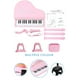 thumbnail image 5 of Piano Baoli Teclado para niños 31 teclas, Micrófono conector Mp3 Blanco, 5 of 7