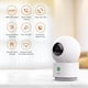 thumbnail image 2 of Cámara de seguridad AOSU 4MP 2.5K Monitor para bebés interior WiFi Alexa, 2 of 7