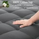 thumbnail image 3 of Funda de colchón EASELAND California King 180x210 cm gris oscuro, 3 of 3