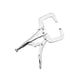 thumbnail image 1 of Pinzas de bloqueo con mandíbulas de almohadilla giratoria, botón intuitiva del pulgar, pinza ajustable para el hogar, tienda, trabajo de madera, 9 pulgadas, 1 of 3