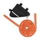 thumbnail image 2 of Cuerda De Remolque Para Bicicleta, Cuerda Elástica Para Bicicleta De Montaña, Bolsa Triangular Naranja Para Bicicleta De Carretera De Nailon, 2 of 5