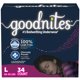 thumbnail image 1 of Ropa interior para orinar la cama GoodNites para niñas, talla L, 68 a 95 libras, 34 unidades, 1 of 7