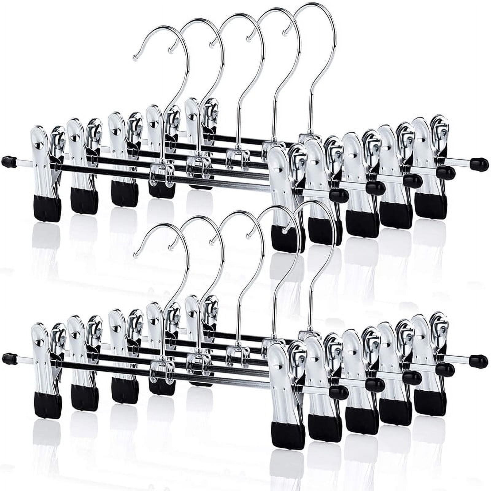 Genérico - Set 20 Perchas Clip Falda Pantalones Corbatas Accesorios Lau