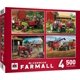 thumbnail image 1 of Rompecabezas MasterPieces Farmall, paquete de 4, 2000 piezas, 1 of 8