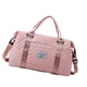 thumbnail image 5 of Bolsa De Gimnasio Deportiva, Bolsa De Equipaje Portátil De Gran Capacidad, Bolsa De Viaje Duradera, Color Rosa, 5 of 5