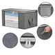 thumbnail image 3 of Caja Organizadora Plegable De Tela Gris Para Ropa Y Frazadas, 3 of 4