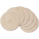 thumbnail image 1 of Juego de 6 manteles redondos trenzados SHACOS para mesa de cocina, 1 of 8