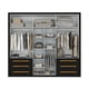 thumbnail image 3 of Closet Veneto 6 Puertsa 6 Cajones Negro, 3 of 5
