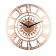 thumbnail image 1 of Reloj de pared de 12 pulgadas, reloj de pared de cuarzo , sin tictac, funciona con pilas, decoración del hogar para sala de estar, dormitorio, Dorado, 1 of 5