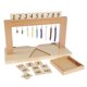 thumbnail image 4 of baby kids montessori 1-9 perlas bar marco colgante para primeros juguetes educativos, 4 of 5