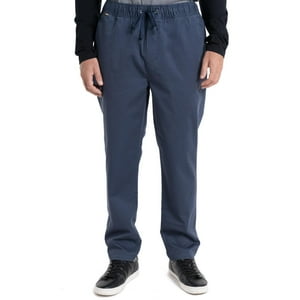 Truval - Pantalon Jogger Slim Fit Azul Marino L