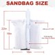 thumbnail image 3 of Canopy Weights ABCCANOPY, bolsas de arena para tiendas de campaña de 68 kg, paquete de 4 unidades, color blanco, 3 of 8