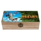 thumbnail image 1 of La Vida Salvaje Caja Organizadora de Madera Rústica - Caja Decorativa Multifuncional para Escritorio, Hogar, Oficina, Joyas y Manualidades, 1 of 6