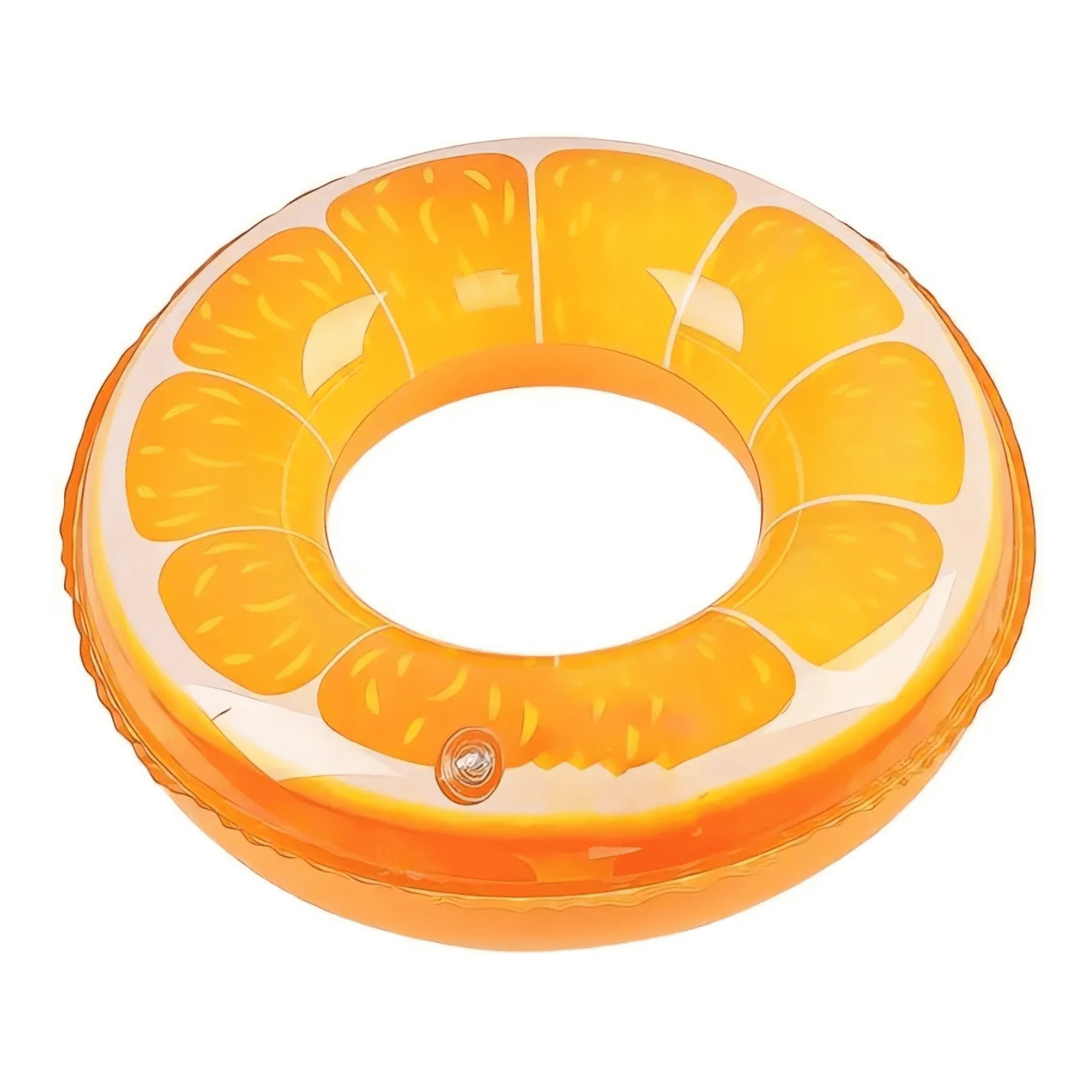 Genérico - Flotador Salvavidas Inflable Piscina Redondo 70cm Naranja