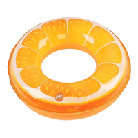 Genérico - Flotador Salvavidas Inflable Piscina Redondo 70Cm Naranja