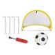 thumbnail image 4 of Portería De Fútbol Emergente Premium Plegable Durable Amarillo Porterías Portátiles Redes 80cm, 4 of 5