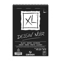 Croquera Dibujo Canson Xl Negra 150Gr A5
