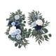 thumbnail image 2 of 2 Piezas Guirnalda para Arco de Boda Flores Artificiales Arreglo de Rosas de Seda Decoración de Centro de Mesa Adecuada para Ceremonias Recepciones Fo Azul, 2 of 5
