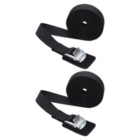 Magideal - 2 Correas De , Correa De Fijación, Correas Seguras, Correas De Hebilla De Leva Premium, Correas De Carga, Correas De Para Remolque Con Ci 25Mmx2M