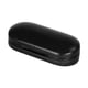 thumbnail image 4 of Estuche para gafas de 2 capas con contenedor de espejo de maquillaje portátil, bolsa para gafas de cuero PU fácil de limpiar para viajes en interiores negro, 4 of 5