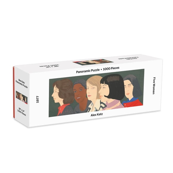 Puzzle Galison MoMA Alex Katz, 5 mujeres, panorámico, 1000 unidades