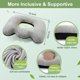 thumbnail image 3 of Almohada para hemorroides Cushion ECISZ, ideal para sentarse glúteos, 3 of 6