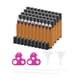 thumbnail image 5 of Botella Rollerball De 10 Ml Vial Portátil De Vidrio Vacío A Prueba De Fugas Roll On Container Para Aceites Corporales Almacenamiento De Perfume Viaje 50 Pcs, 5 of 5