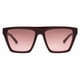 thumbnail image 2 of SITO SHADES Bender Gafas de Sol Shield Crystal Rose/Gris Rosa Degradado para Mujer Diseñador Retro Festival Concierto UV 100, 2 of 5