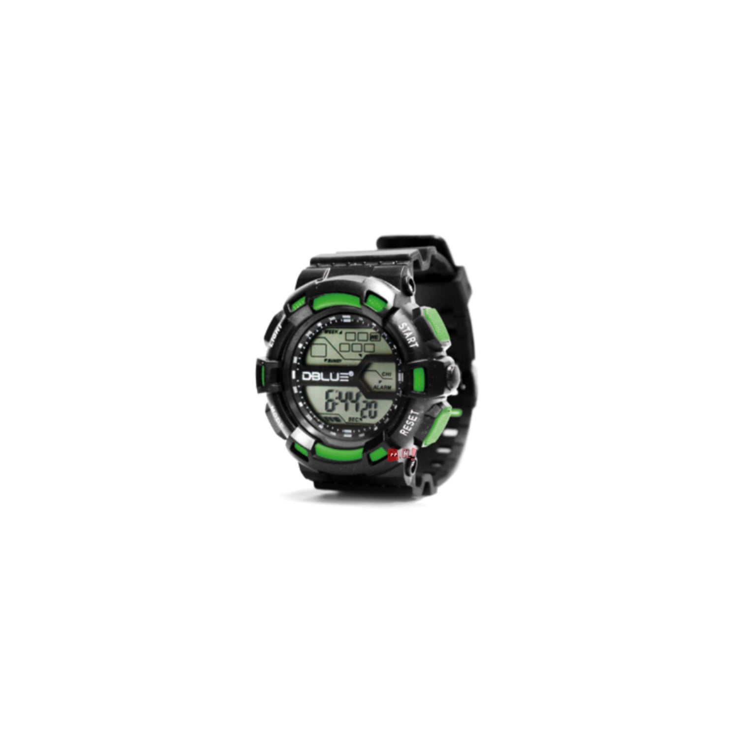Dblue - Reloj Deportivo Digital Sumergible 30mts Color Verde - Puntostore