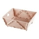 thumbnail image 5 of Cesta Plegable 23x20cm Soporte Para Frutas Y Verduras Para Cocina, Dormitorio, Salón, Rosa, 5 of 5