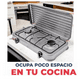 thumbnail image 5 of Cocina Encimera a Gas Licuado 2 Platos Cocinilla Gris, 5 of 6