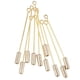 thumbnail image 3 of 10PC 5cm Cylinder Glue On Pad Pad Pin De Solapa Pin Clutch Boutonniere Pin Oro, 3 of 5
