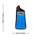 thumbnail image 4 of Alfombra LAKEA 80x24 cm Azul Retro Arcoíris Peluda Antideslizante, 4 of 6