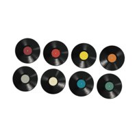 Bothyi - Pegatinas De Pared De Vinilo Con Diseño De Discos, Papel Pintado De Pvc Para Habitación, Sala De Estar Y Dormitorio.