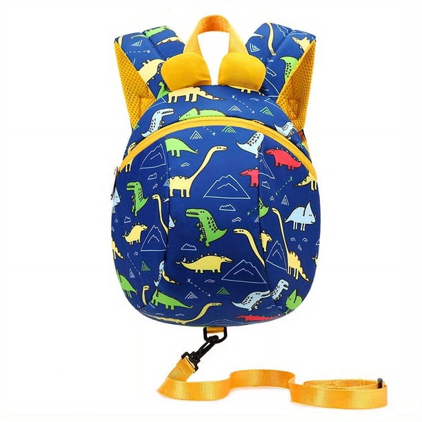 1pc Cute Dinasour Stawberry Monster Pattern Children's Toddler Backpack For Kindergarten Students Double Shoulder Bag Adjustable Straps Boys And Girls Backpack