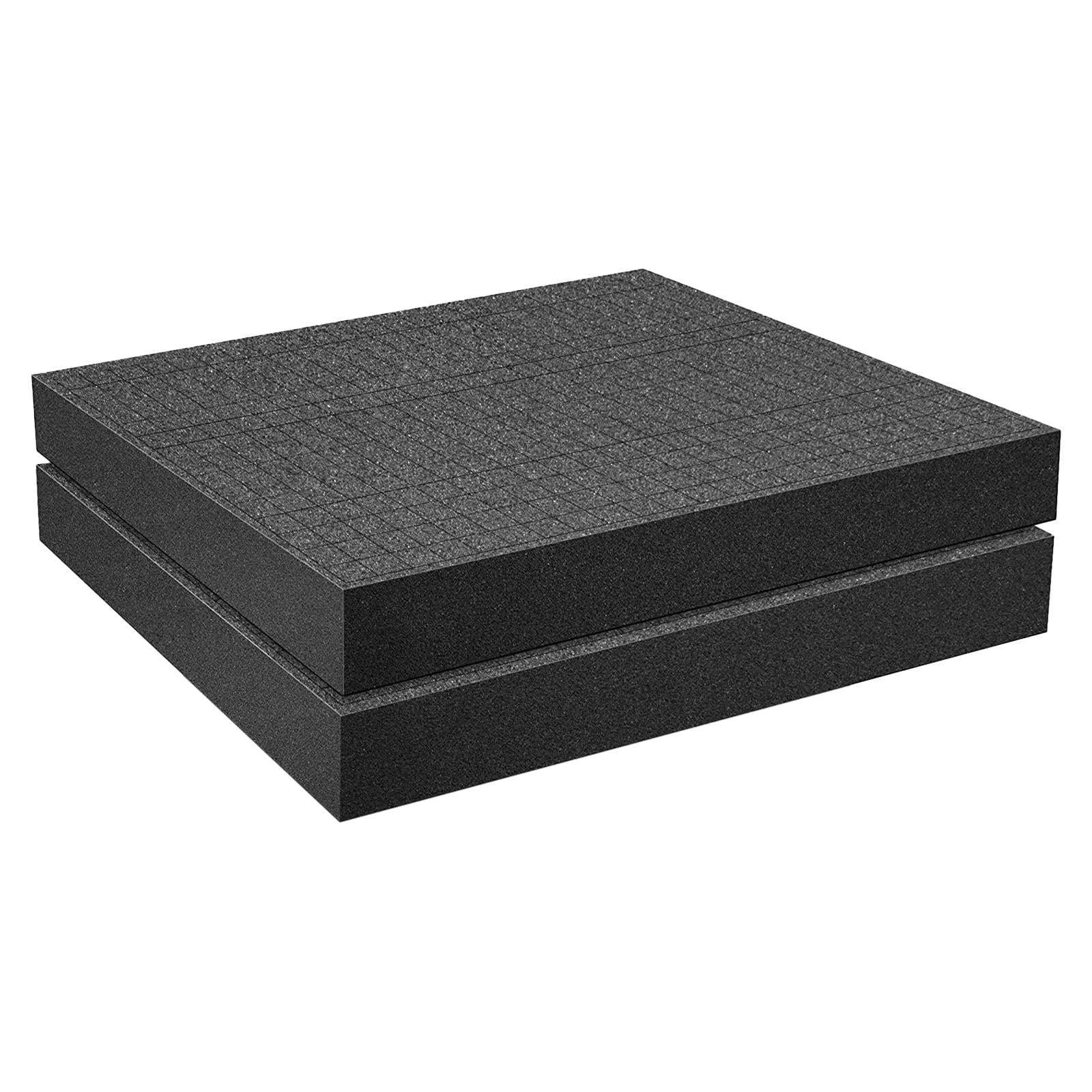 Bothyi - Fijación De Espuma De Hoja De Cubo Para Caja De Herramientas, Almohadilla Para Cajón De Almacenamiento, Caja De Juego, 40cm X 30cm X 5cm, 2 Uds.