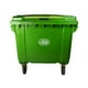 thumbnail image 1 of Contenedor Industrial 4 Ruedas 660L Verde, 1 of 6
