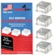 thumbnail image 1 of Topes de goma transparentes cuadrados altos GorillaGrit Hardware 20 pzas, 1 of 8