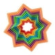 thumbnail image 2 of Novedad Estrella Juguetes Sensoriales Recuerdo De Fiesta Juguete De Aprendizaje Para Amigos Adultos Arco Iris Rojo, 2 of 5