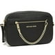 thumbnail image 2 of Cartera Michael Kors Crossbody East West Cuero, Negro/grande, con Dos Bolsillos Interiores, 2 of 3