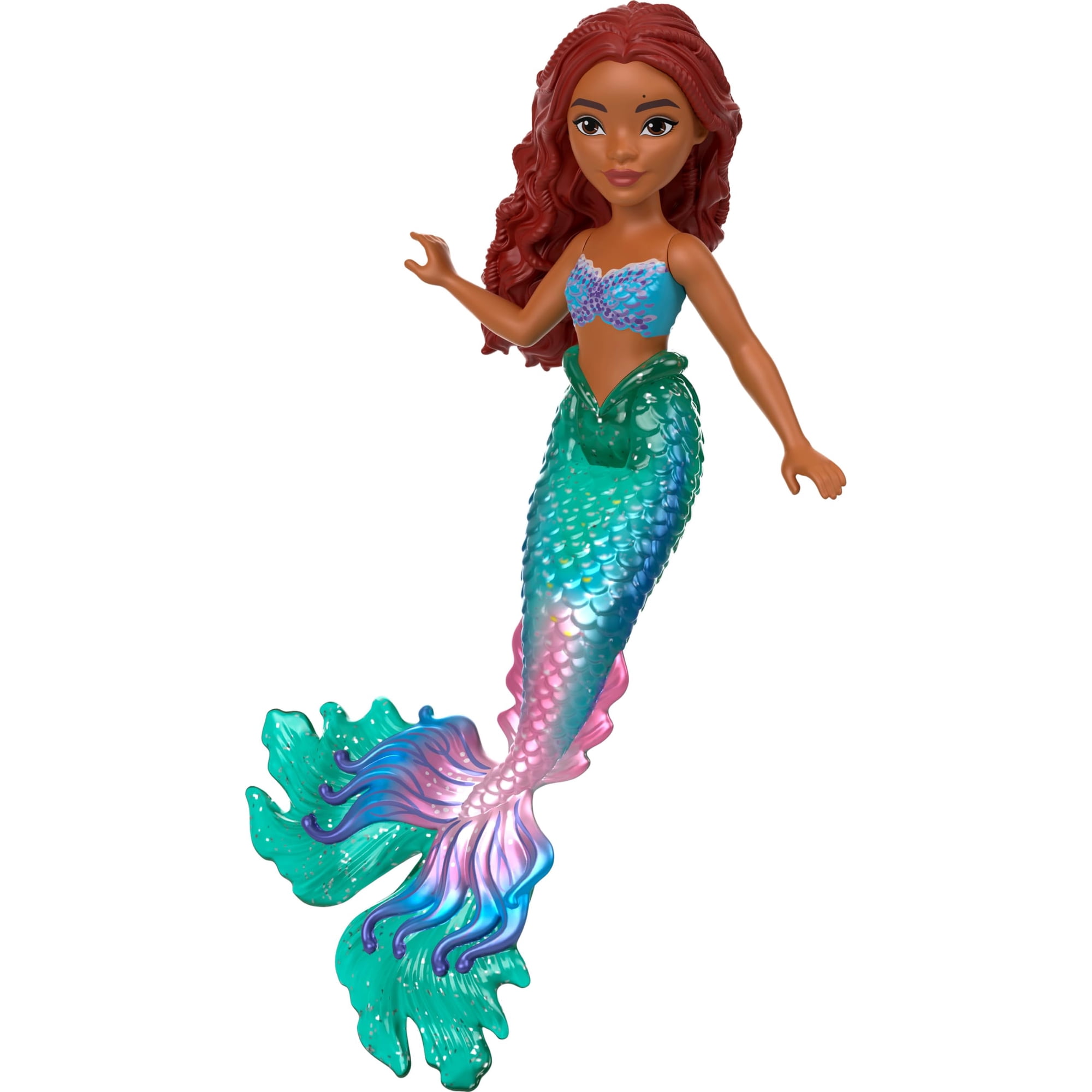 Mattel - Muñeca Pequeña Ariel De La Sirenita De Toy Disney Con Cola