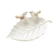 thumbnail image 5 of Pendientes En Forma De Hoja De Porcelana, Bandeja De Joyería, Plato De Aperitivos Para Regalo De Inauguración De La Casa, Color Blanco, 5 of 5
