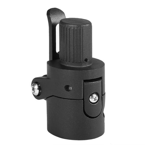 Ioensy - Base De Repuesto Para Poste Plegable De Patinete Eléctrico De Aleación De Aluminio Para M365, Color Negro