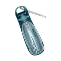 Magideal - Dispensador De Botellas De Agua Para Perros, Portátil, Plegable, Duradero Para Cachorros, Conejos, Mascotas Pequeñas , Azul